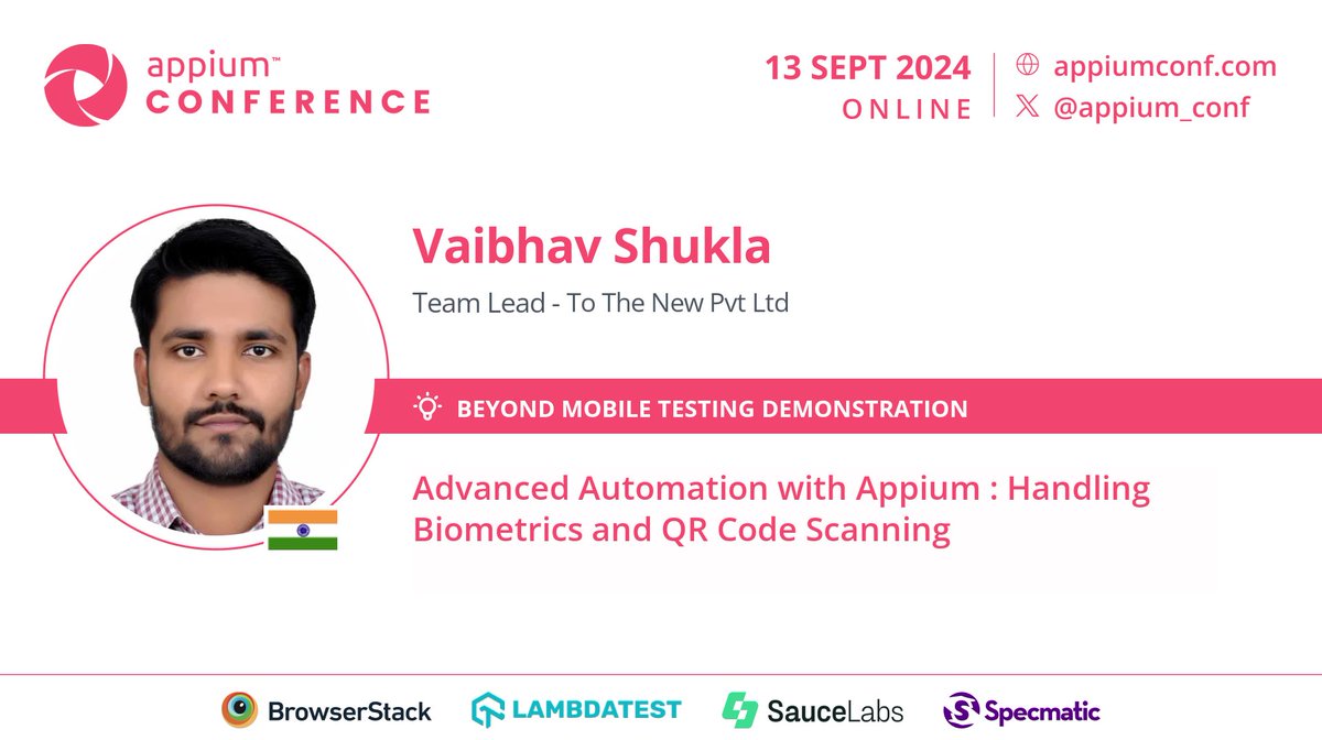 "Metrics I use to measure the effectiveness of our mobile test automation efforts: Test Coverage, Defect Detection Rate, ROI, Test Maintenance Effort, Frequency of Test Runs " says Vaibhav Shukla. Full interview: confengine.com/conferences/ap… Don't miss his demo at #AppiumConf 2024.