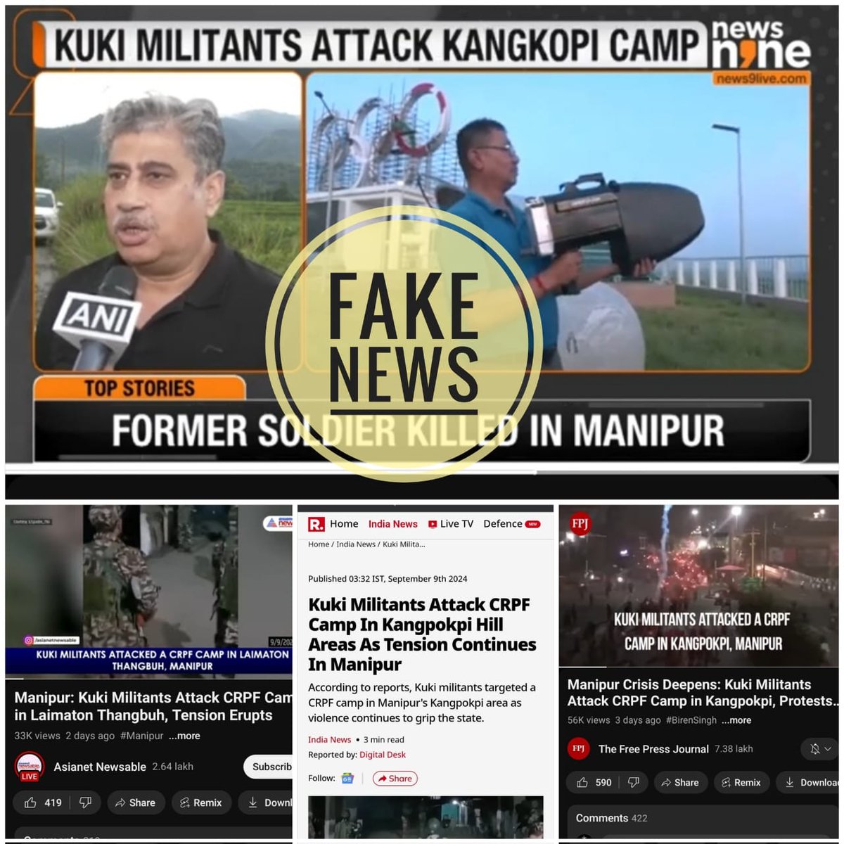 Vanraj_Tabiyad's tweet photo. #Manipur’s innocent people need protection from both violence and lies. Manipur’s conflict is being exploited by those who seek to spread falsehoods. #MeiteiLiesXposed #MeiteiAreBornLiars  #MeiteiWarCrime #MeiteiAreBornliars https://t.co/4khILsryEl