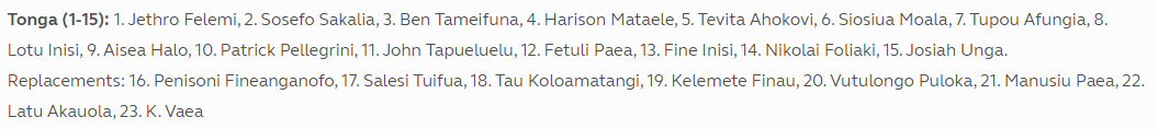 raysrugby's tweet photo. 🇹🇴Tonga lineup to play 🇨🇦Canada. Big Ben Tameifuna skippers an Ikale Tahi lineup missing a lot of names. San Diego flanker Tupou Afungia starts. Miami prop Tau Koloamatangi on the bench. Potential test debut for reserve center Kafa Vaea. #PNC2024 #TONvCAN https://t.co/MON0vARDgQ