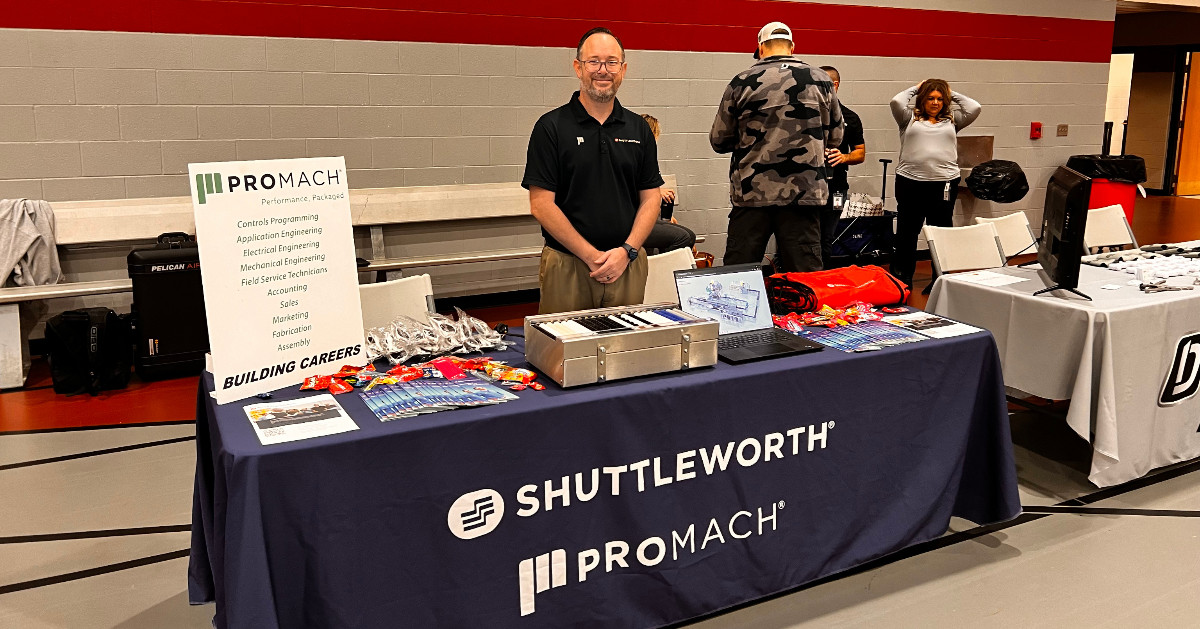We are eager to meet the next generation of #manufacturing and #packaging #automation experts at the Huntington North High School Career Fair. Shuttleworth has always been proud of being locally grown, but with a global presence!

#careerfair #careers