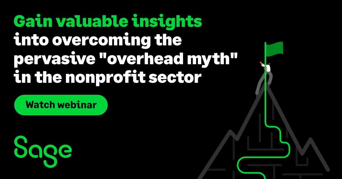 📢 Join <a href="/Sage_Canada/">Sage Canada</a> &amp; <a href="/ImagineCanada/">Imagine Canada</a> on October 1, 2024, for a free webinar on funding for digital in the nonprofit sector. Panelists will discuss the "overhead myth" and how digital investments can revolutionize nonprofit operations. Register now: buff.ly/4gileo3
