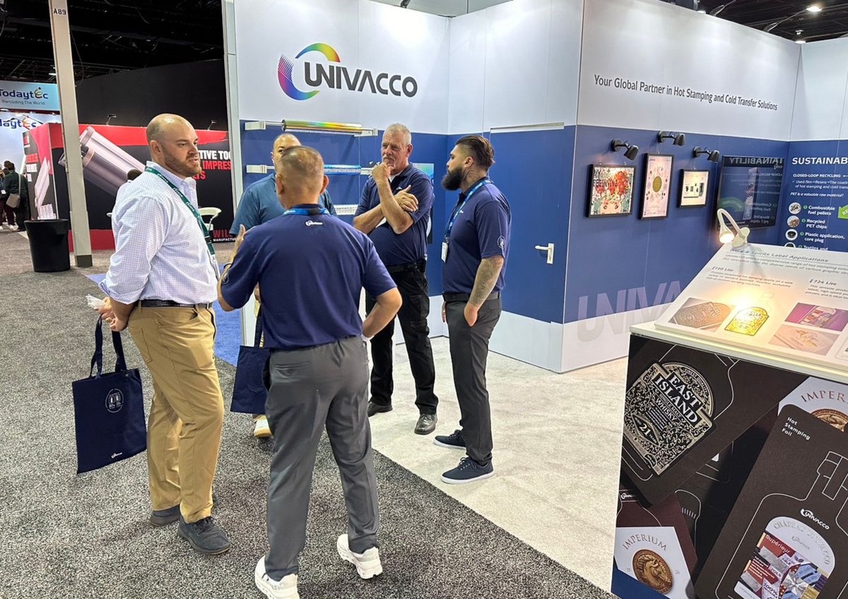 UNIVACCO's tweet photo. At UNIVACCO, we're committed to delivering standout, sustainable results through responsive support and reliable partnerships.  #LabelexpoAmericas2024 #Labelexpo #Labels #Packaging #Printing #UNIVACCO https://t.co/kXdWCRdx08