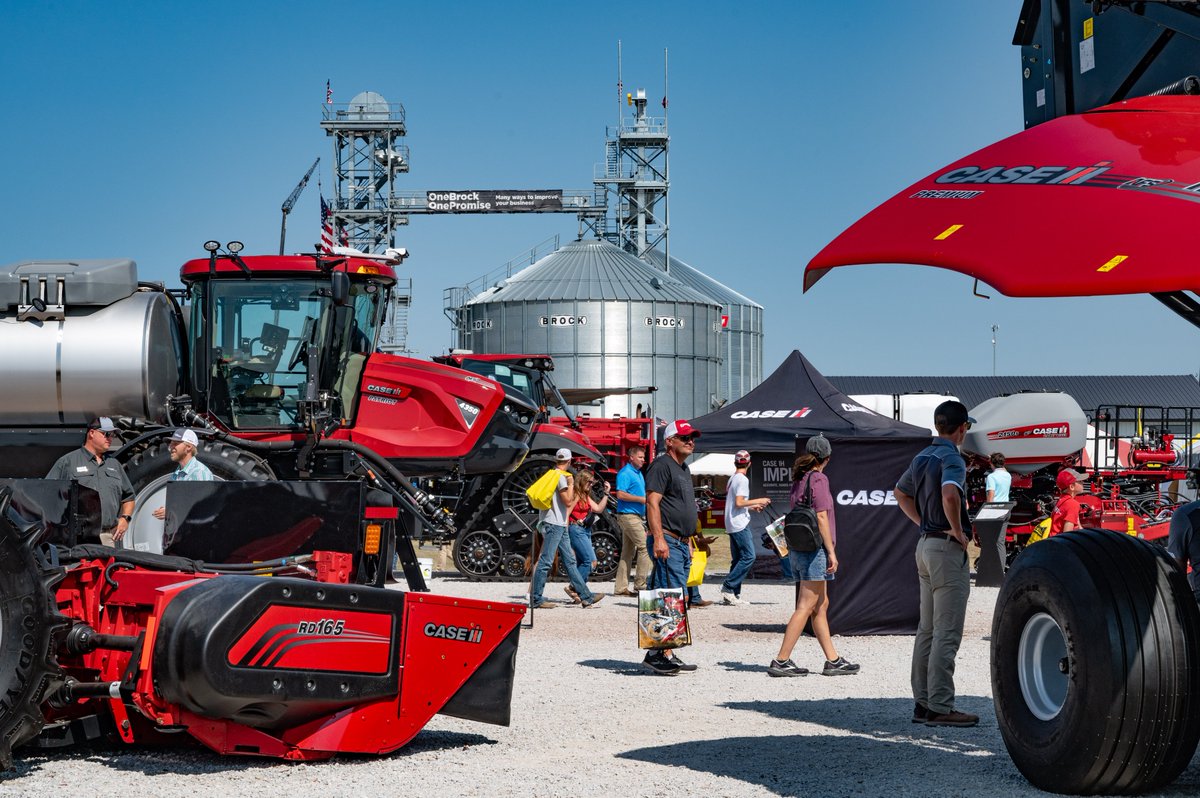 SeeGrandIsland's tweet photo. Last day to attend Husker Harvest Days! 

Who's headed out to the world's largest fully-irrigated farm show today to put an eye on some of the newest agricultural technology? 

#Nebraska #agriculture #farmlife #SimplyGrand https://t.co/bsYhWvamyn