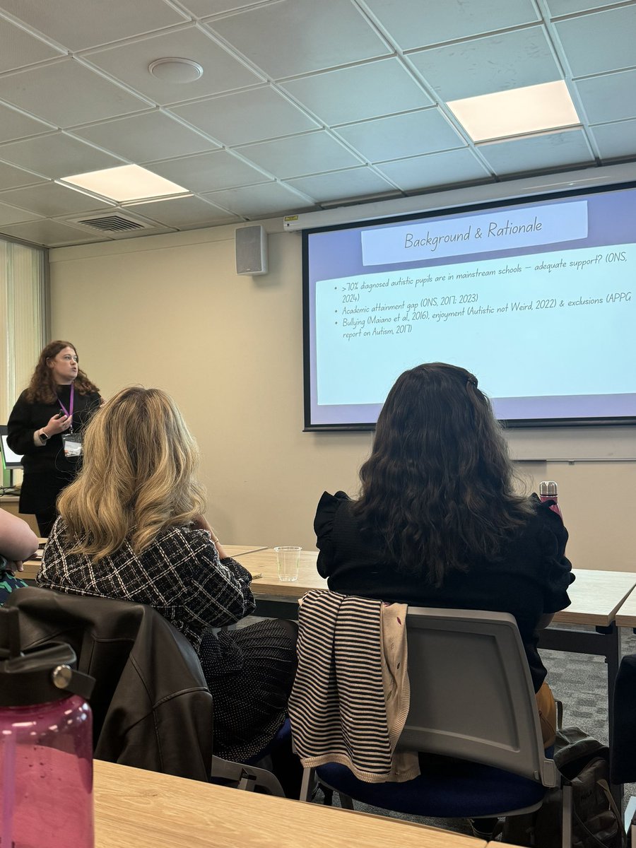Durham_NeuroDev (@durhamdevdis) on Twitter photo Well done to <a href="/JessicaHirst18/">Jessica Hirst</a> on both a poster presentation and a talk on school success and quality of school life for autistic pupils - both within an hour of each other too #bpsdev2024 <a href="/DurhamPsych/">Durham Psychology</a> Well done to <a href="/JessicaHirst18/">Jessica Hirst</a> on both a poster presentation and a talk on school success and quality of school life for autistic pupils - both within an hour of each other too #bpsdev2024 <a href="/DurhamPsych/">Durham Psychology</a>