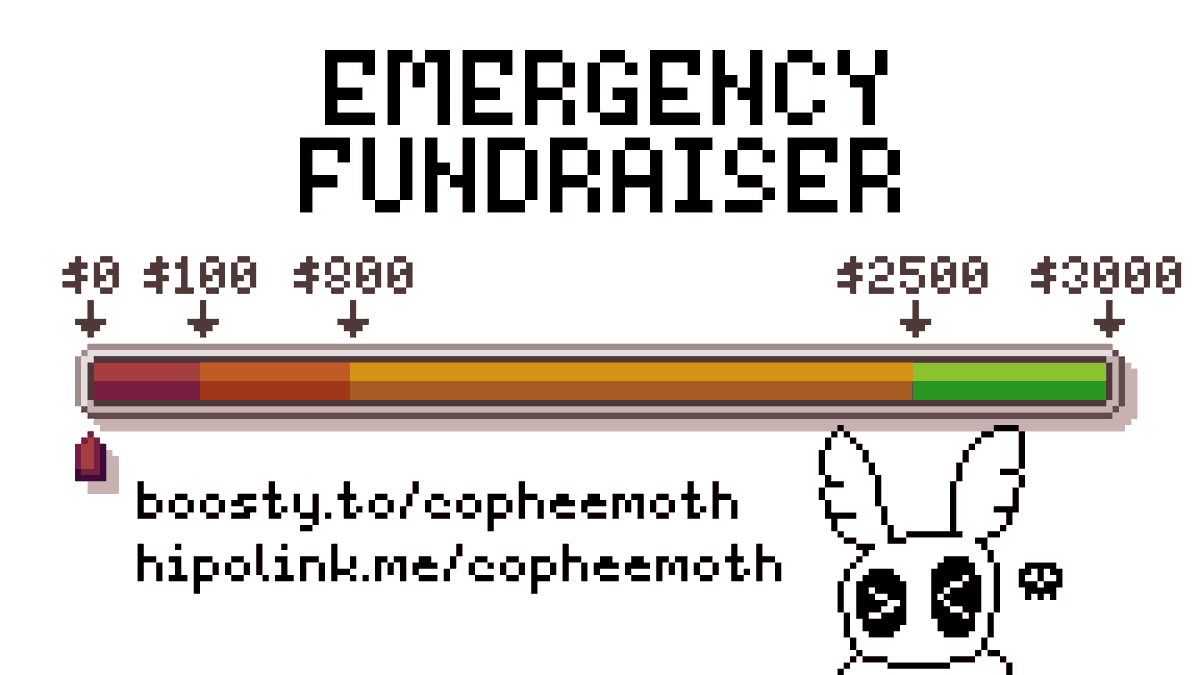 SurrealEmber's tweet photo. hey guys, i've been putting off posting about this, but i'm in the big 5h1t and i need your help
i need moneh to pay off my debt and emergency bills which would preserve my safety for some time. gonna post the appropriate links in the replies https://t.co/pw6iymQlcW