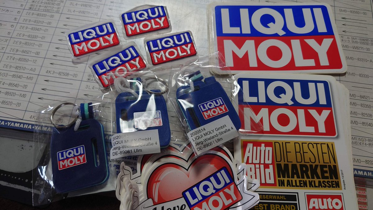 sbscampus's tweet photo. イロイロ入荷＝🎁💨
#リキモリ
#LIQUIMOLY https://t.co/Rn6z61Iqkp