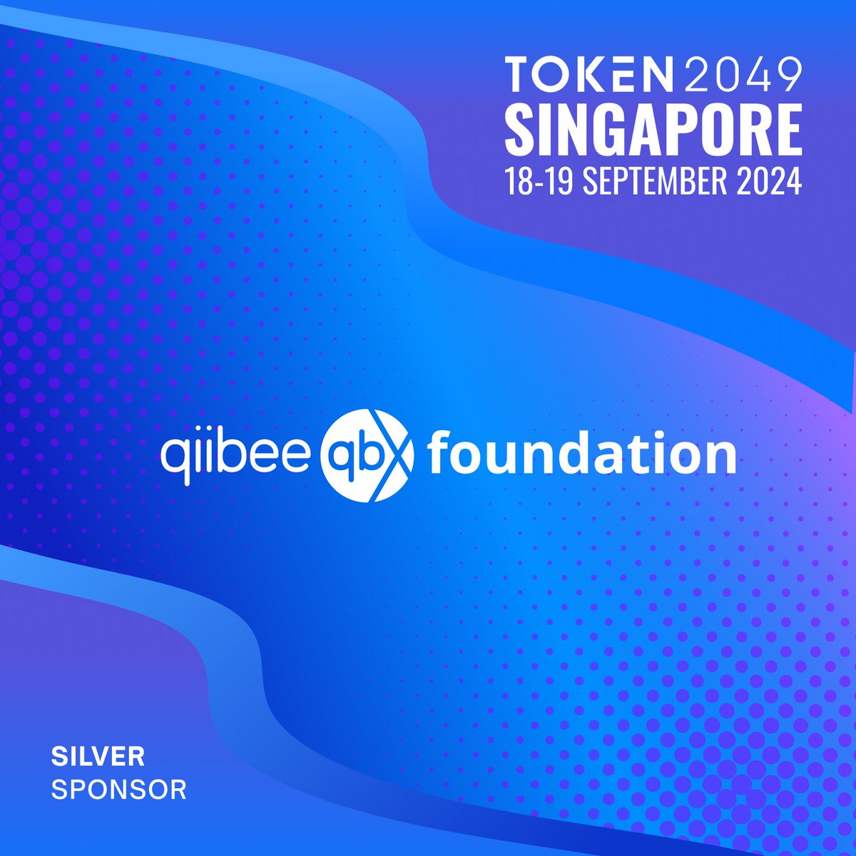 token2049's tweet image. Meet @qiibeefdn, Silver Sponsor at #TOKEN2049 🇸🇬.

qiibee offers the decentralised payment infrastructure for the $500bn rewards economy that enables businesses and consumers to trade loyalty currencies and enrich them with more liquidity.

Learn more at qiibeefoundation.org
