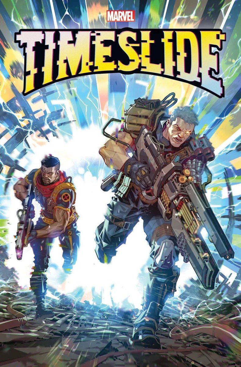 wrathsquader0's tweet image. Radical 🤘#cable and #bishop #timeslide