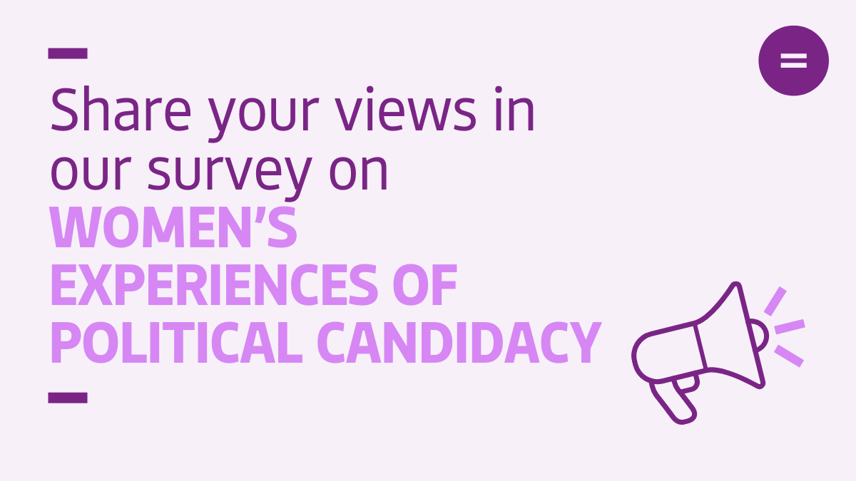 📢 Our survey on women's experiences of political candidacy at all levels of politics in Scotland is open now! 

The survey takes just 15 minutes, &amp; by participating you could win one of three £25 vouchers. 

Find out more &amp; access the survey here: surveymonkey.com/r/engender24