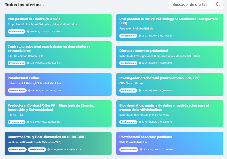 SEBBM_es's tweet photo. 📢Recuerda que en nuestra web podrás encontrar el #portaldeempleo. Publica tus ofertas de empleo en el portal de la SEBBM completando un sencillo cuestionario y echa un vistazo a las diferentes ofertas en nuestro #tablón

https://t.co/OaY9JKR9i3 https://t.co/cropRbl0TH