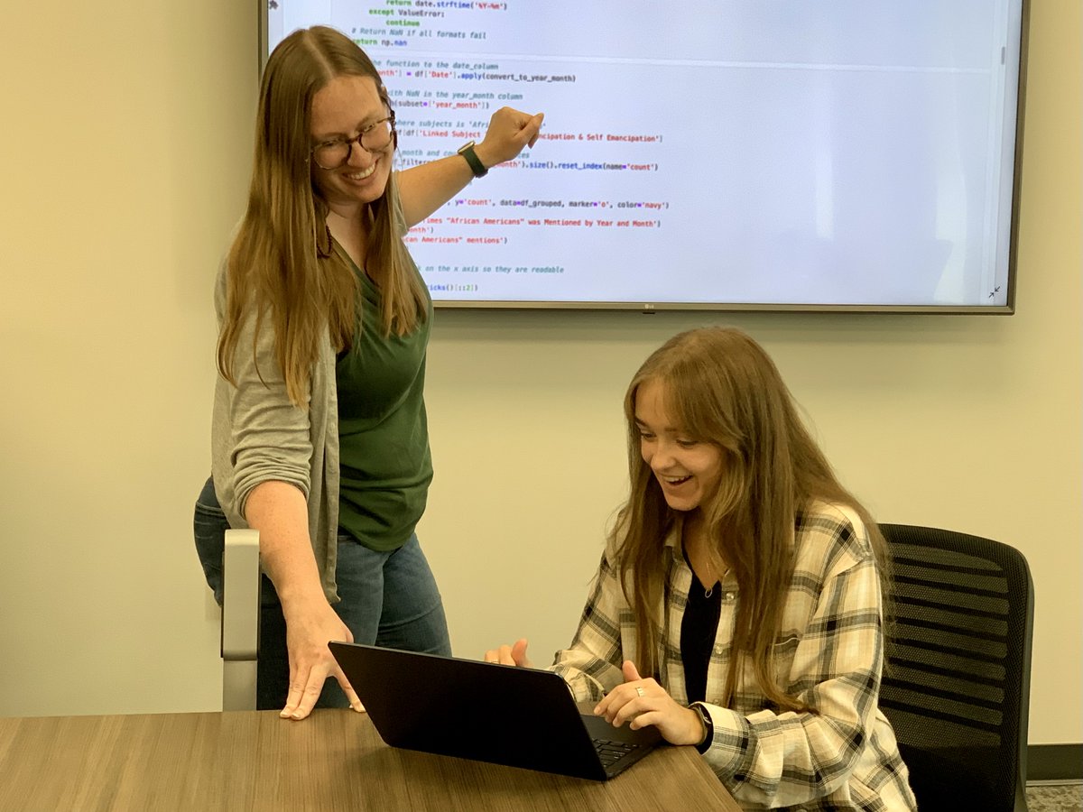 With the support of a <a href="/NEHgov/">National Endowment for the Humanities</a> Digital Humanities Advancement Grant, we're excited to partner with <a href="/_FromThePage_/">FromThePage</a> &amp; <a href="/msdiglib/">MS Digital Library</a> to develop and test AI-based software designed to increase access to digital archives &amp; libraries. Read more about the award here: usd.edu/the-south-dako…