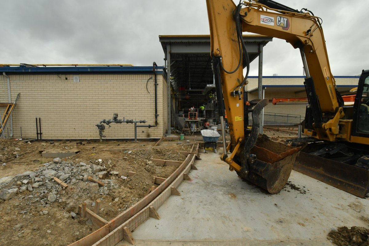 View the latest renovation project updates for <a href="/AragonWildcats/">Aragon Middle School</a>, <a href="/CyWoods212/">Cypress Woods HS</a>, <a href="/goodsongms/">Goodson MS</a>, <a href="/CFISDPost/">Post Elementary</a> &amp; Postma ES here: facebook.com/media/set?vani…. #CFISDbond 🏗