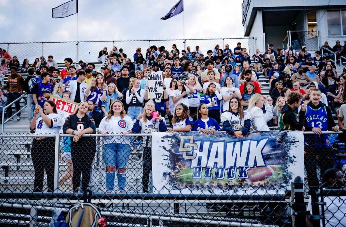 Come out to martinsville this friday <a href="/7pm/">Huong Le</a> and homecoming next friday <a href="/7pm/">Huong Le</a>‼️#hawkblock #packthestands #hawkpride