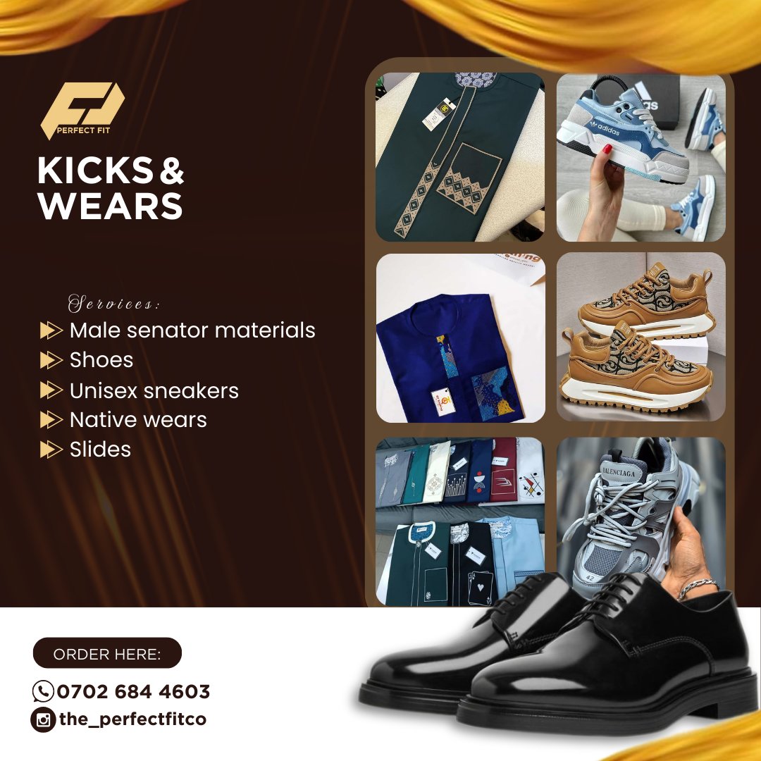 Oreofestudios's tweet image. Created a brand identity for @perfectfitco_ 🤎✨️

Your best option for quality native wears/materials and kicks (footwears)!🔥

Send a dm. Let's work on your projects!🚀

#oreofestudios #photographics