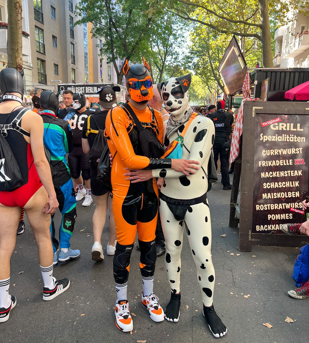 Slugger (@pupslugger) on Twitter photo Super sad to be missing my first Folsom Berlin since 2017. Will miss everyone this year but hope to be back next year! π»βΊοΈ
πΈ: Folsom 2023 w/<a href="/PupZuki/">πΎUSDA Whoreganic@GearblastUS</a> Super sad to be missing my first Folsom Berlin since 2017. Will miss everyone this year but hope to be back next year! π»βΊοΈ
πΈ: Folsom 2023 w/<a href="/PupZuki/">πΎUSDA Whoreganic@GearblastUS</a>