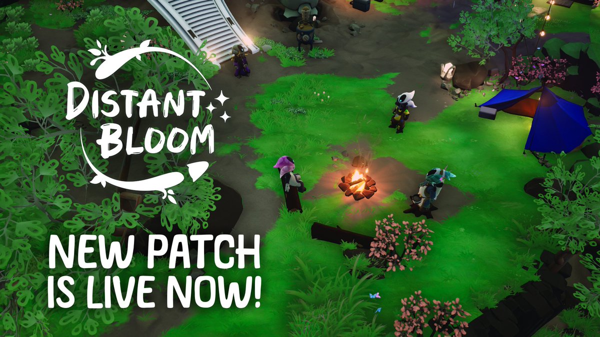 Dear Distant Bloom community!

Thank you for your incredible engagement, which helps make Distant Bloom the game you truly deserve. In response to your feedback, we’ve released a new patch. Check out what’s been improved here
store.steampowered.com/news/app/14502…

#cozygames #indiegames