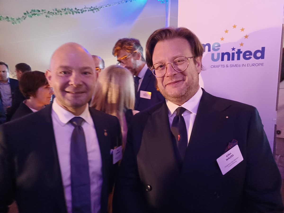 SMEunited's tweet photo. Thank you to all guests for their presence at yesterday’s night #EUback2business garden reception. The inspiring exchanges foster cooperation and push us to continue work to shape Europe for SMEs! https://t.co/3SBW3zeJX3