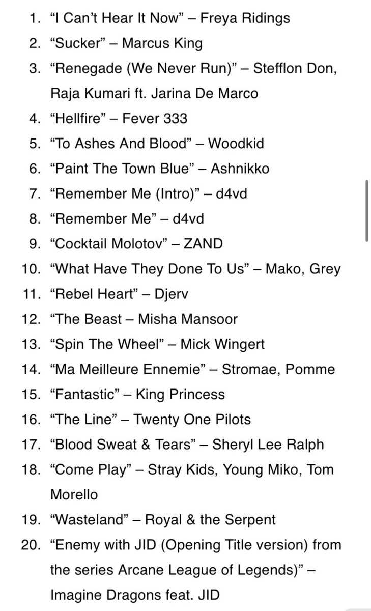 We have confirmation, <a href="/twentyonepilots/">twenty one pilots</a> will be on the Arcane Season 2 soundtrack with NEW SONG titled "The Line"!! 👏