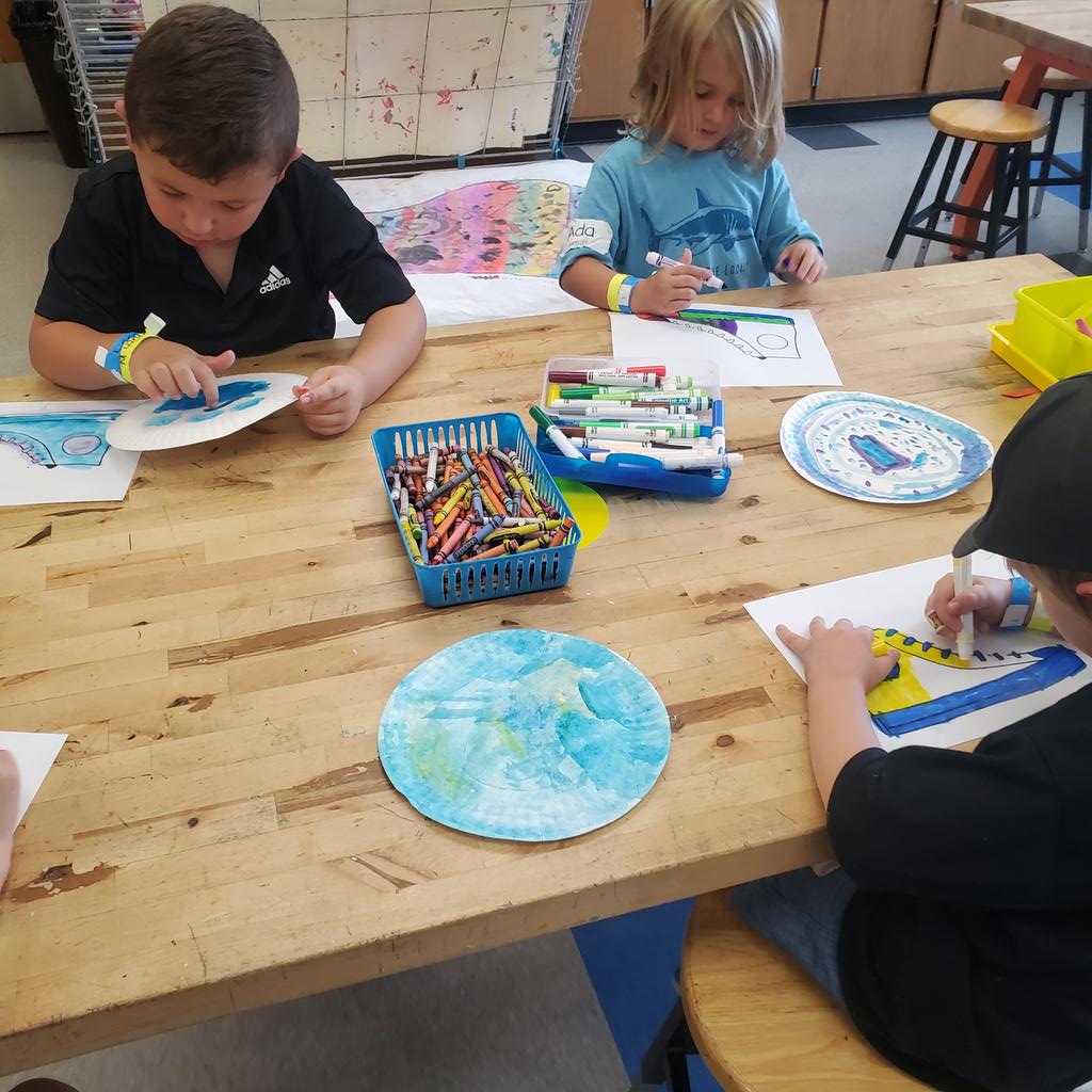 Kindergarten dot art inspired by the book; "The Dot" by Peter Reynolds. <a href="/CoolidgeCougars/">Coolidge Cougars</a> <a href="/stark_kellie/">Kellie Stark</a>