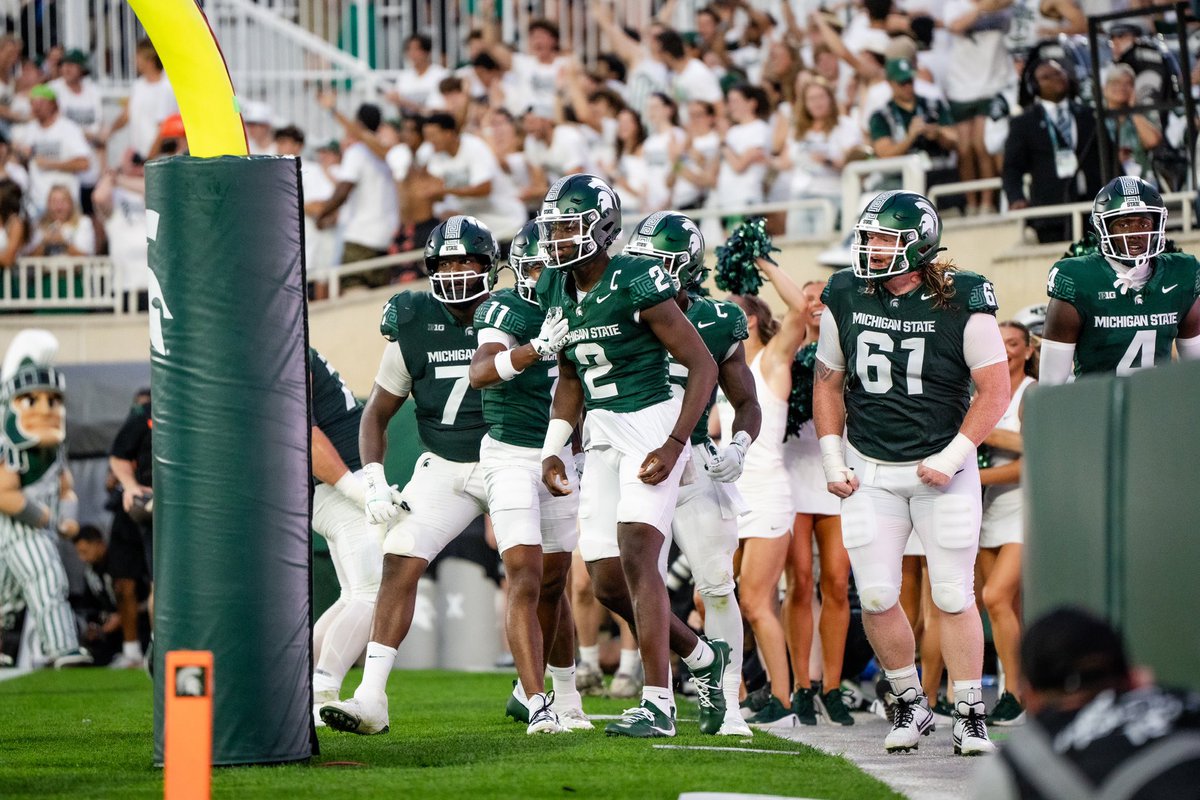 Michigan State Football tweet media