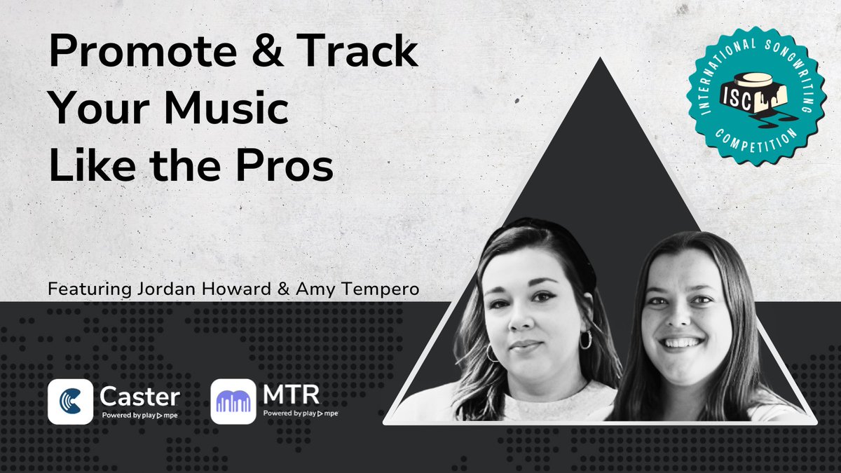 Teaming with <a href="/intlsongcomp/">International Songwriting Competition</a>  2024, we're hosting a special panel: "Promote &amp; Track Your Music Like the Pros" will walk you through our music promotion, discovery and tracking platforms and how they work PLUS tons more! Link in bio to register. #isc2024 #musicpromo #radiopromo
