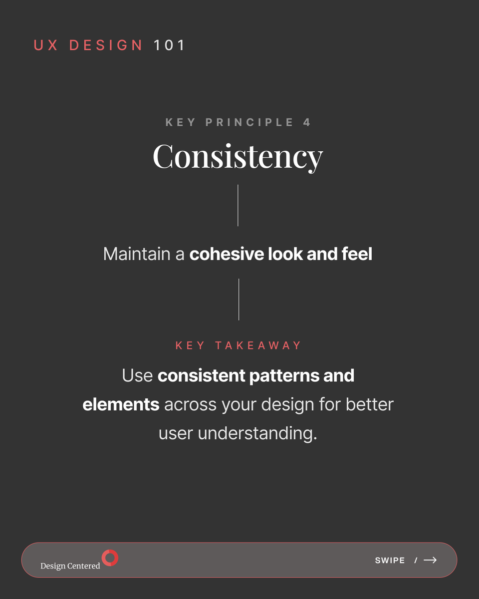 #Design isn’t just about aesthetics; it’s about creating solutions that work.

Knowing and applying design principles gives designers the foundation to 
⭕ craft experiences that captivate
⭕ communicate
⭕ and convert

#designagency #uxagency  #designconsultant #CreativeAgency