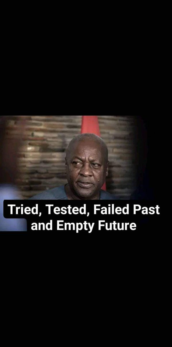 AbrefaKG's tweet photo. If failure was a person

The first president @JDMahama to send Ghana to the IMF without any pandemic or global economic upheavals.Yet he stil wants to Come and aggravate things for the country.Mahama never again
@FAnnohDompreh
@Gen_Buhari_
#MahamaNeverAgain
#TheAlternativeIsEmpty https://t.co/zrC9QRj8VV