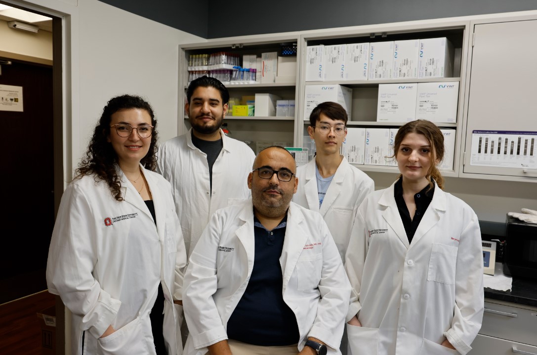 Dr. Akkaya's research lab in full swing #osuwexmed #rheumatology #rhuem #bcells #research #researchlab #immunology #immunologyresearch