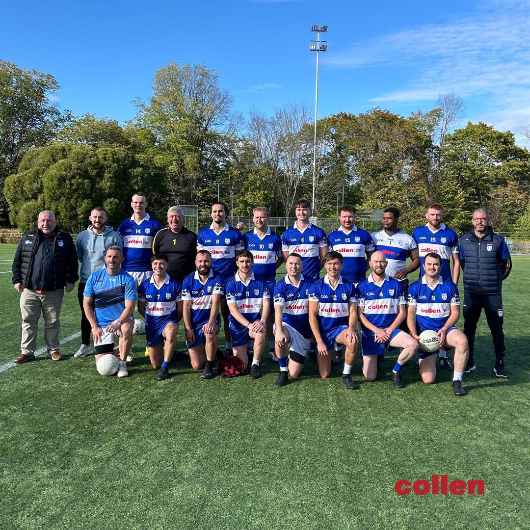Last weekend, Gavle Gaels GAA Club hosted a football tournament with teams from Stockholm, Malmo, Copenhagen, Hillerod, Sandviken, and Gavle. Congrats to Gavle Gaels for winning the title! 🎉 Hillerod GAA was honoured with the Overall Nordics Winners Cup. #CollenConstruction