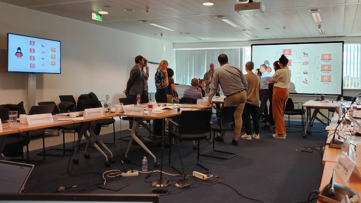 CEERenergy's tweet photo. CEER Training Academy kicked off its autumn season with two onsite training days on Cybersecurity. With 13 participants from 9 countries &amp; 7 expert trainers, the event covered the latest threats, attack vectors, &amp; supervision of cybersecurity regulations.

https://t.co/YWZpb2TZ4k https://t.co/s8j1yoAzK6
