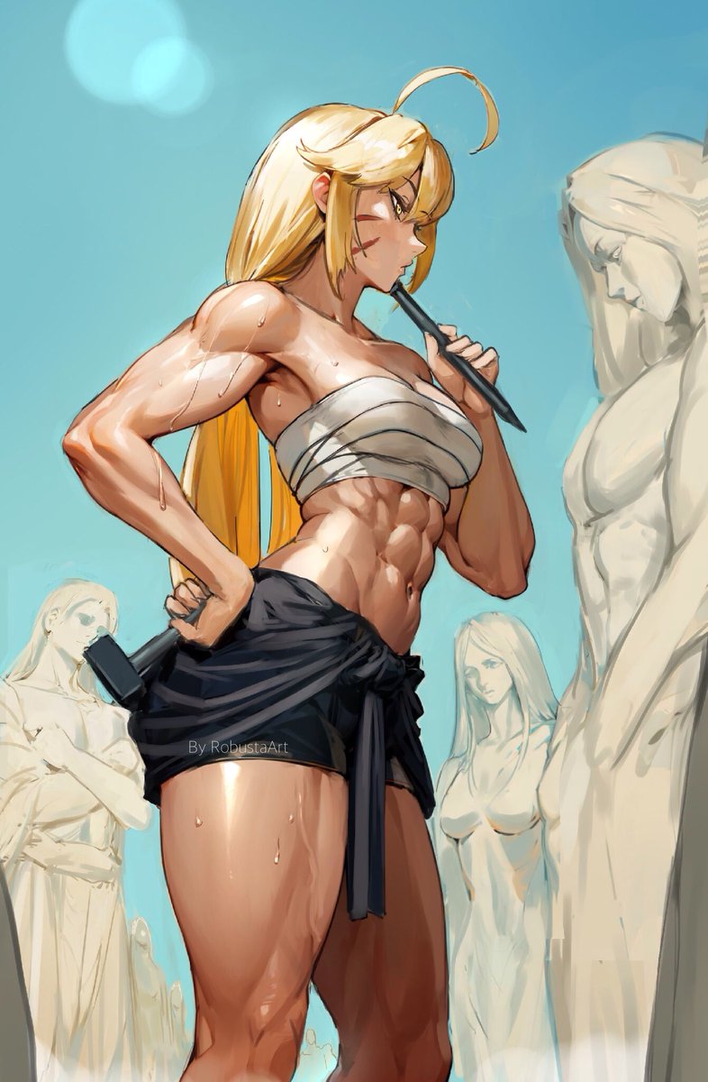 RobustaArt's tweet photo. Hi! I’m opening character art commissions, especially muscle waifus 💪🏻

Hit me up with a DM for details! https://t.co/iYXbT3NYH2