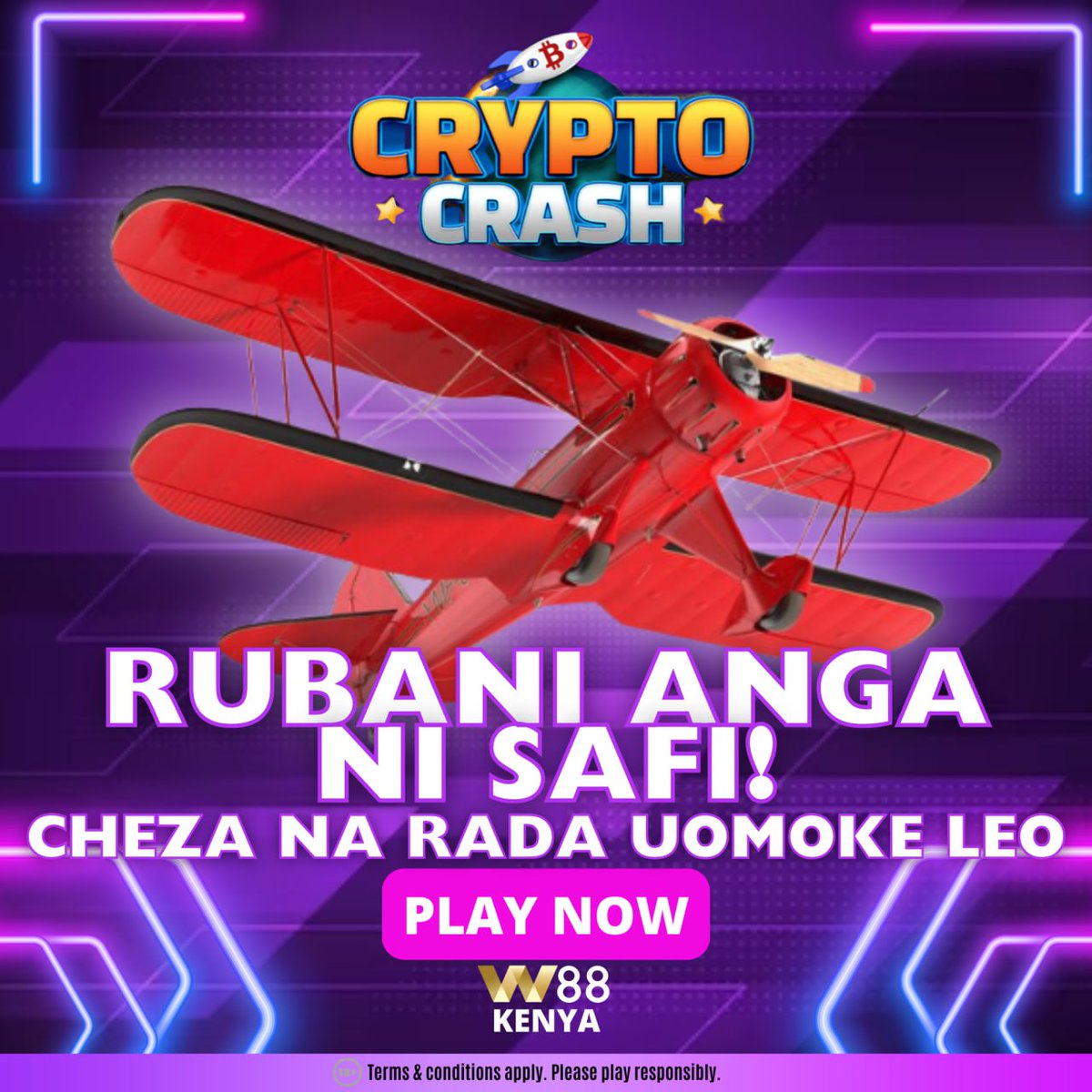 Dandia  ✈️✈️  twende!!!!

Usibaki nyuma,join Rubani wengine anga ni safi kabisa! 🔊

Fly that jet now! And make some good money💰💰

Play W88af.com

#FormNiW88