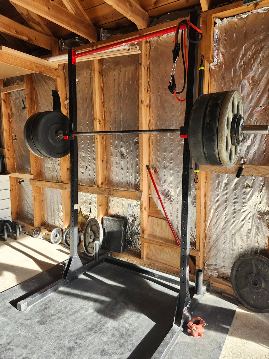 michael_delk's tweet image. Squats and presses (and rows), oh my!
5-rep sets for fun and profit in the late afternoon sun.
#OldManStrength #progressiveoverload
