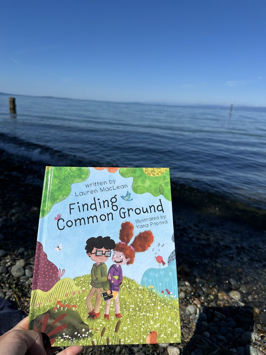 Official launch day of my second children’s picture book, Finding Common Ground. A tale of self-discovery in nature! The best way to support a launch day is to purchase a paperback copy and then leave a thoughtful 5-star review. Thx! amazon.ca/Finding-Common…