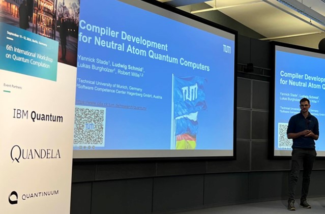 rbrtwll's tweet image. At the second day of the Int'l Workshop on #QuantumCompilation, Ludwig Schmid and Korbinian Staudacher presented our recent works on #compilers for #NeutralAtoms #QuantumComputers (including some work-in-progress).
1/2