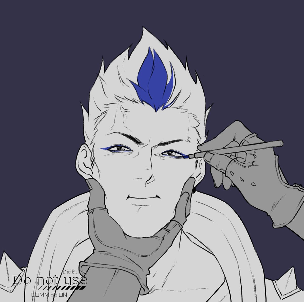 DM_Bucky's tweet image. Commission done by my friend @316VGHuj706aRek  #yomber