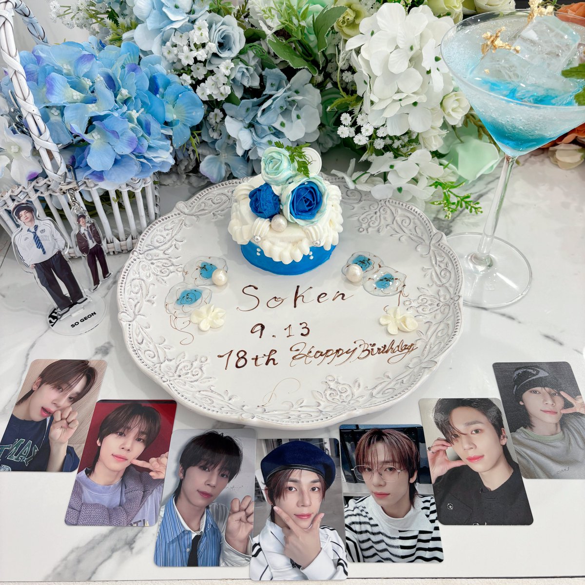 お誕生日おめでとう！！
これからもソケンの毎日がキラキラ笑顔で溢れますように🐾🩵

태어나줘서 고마워✧·˚⌖. ꙳⋆

#HappySOGEONDay
#Present_for_SOGEON #I_love_We_love_SOGEON