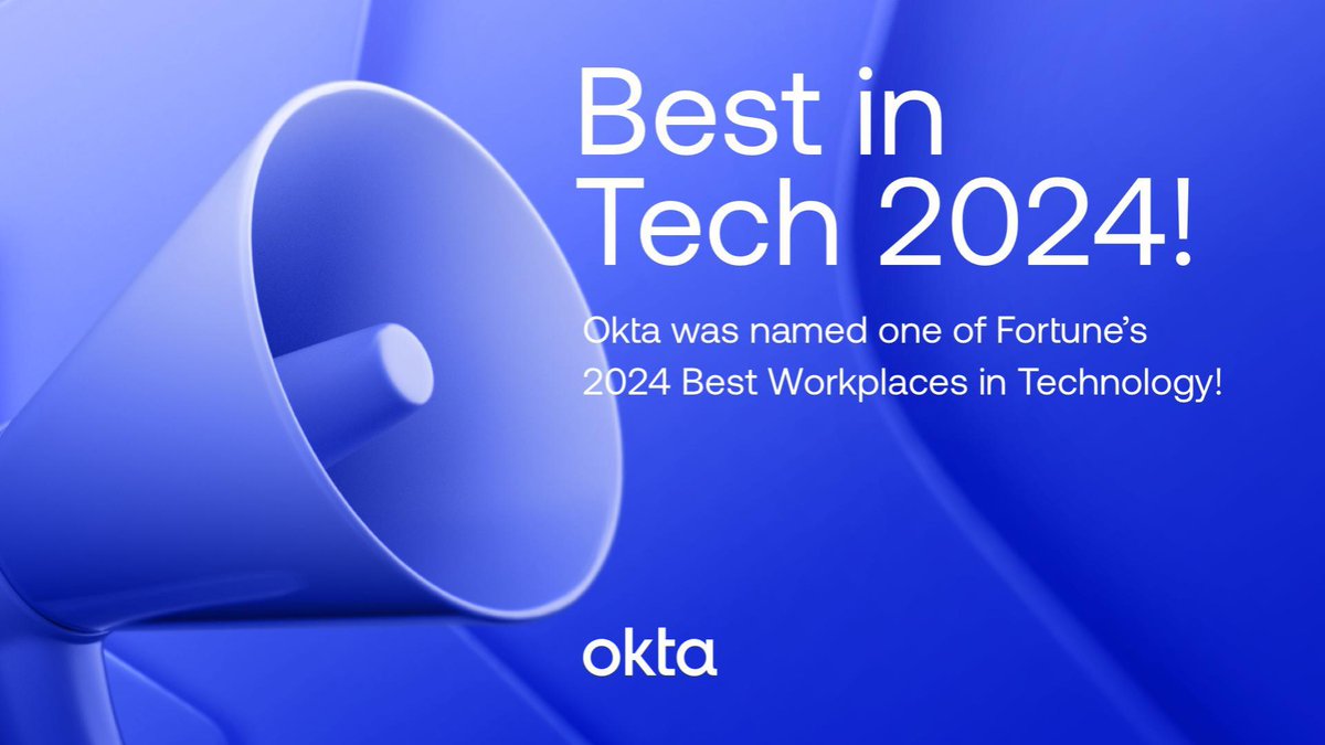 Okta tweet media