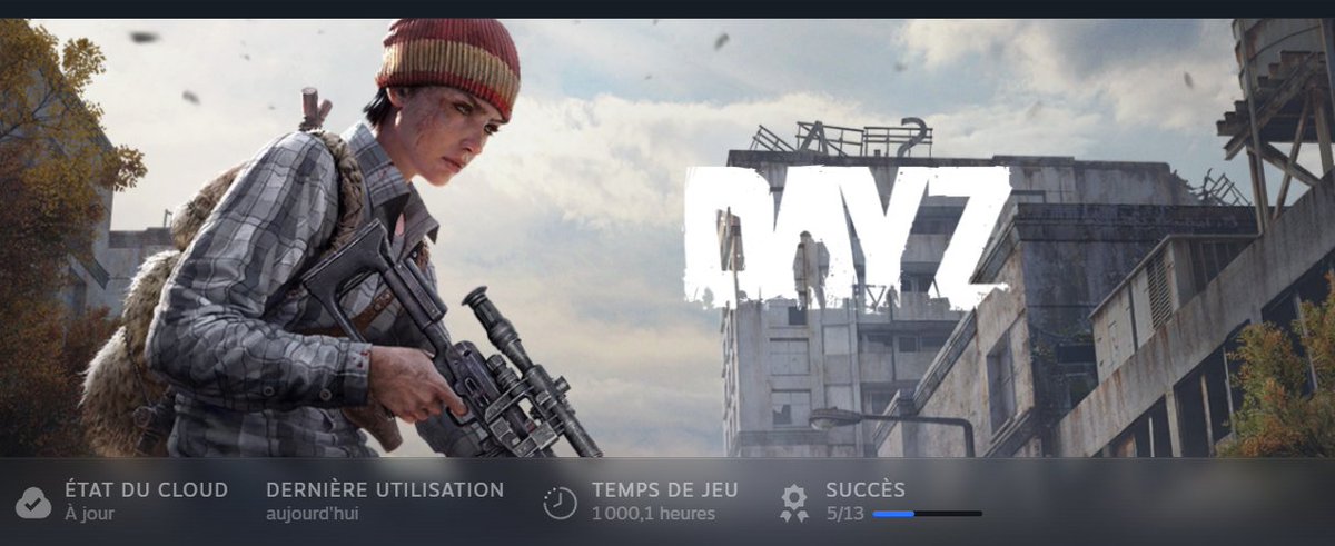 Mrluffy047's tweet image. Alllez 1000H sur Dayz c'est fait !

#dayz
#survie
#surviedayz