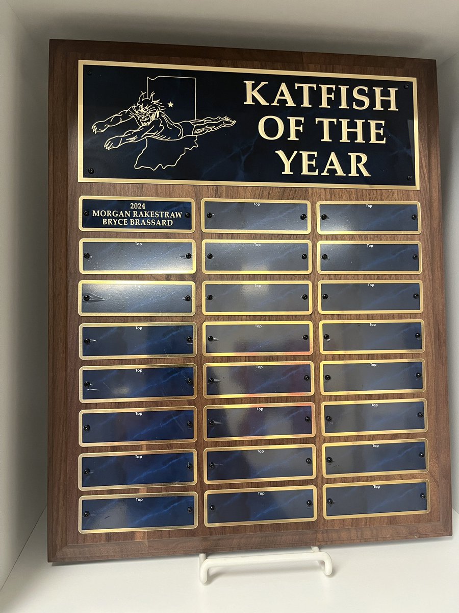 KHS_SwimAndDive's tweet photo. Great new addition to the pool area! Now, who’s it gonna be this year!?! #Katfish #LegacyMatters https://t.co/hadC57ZB0t