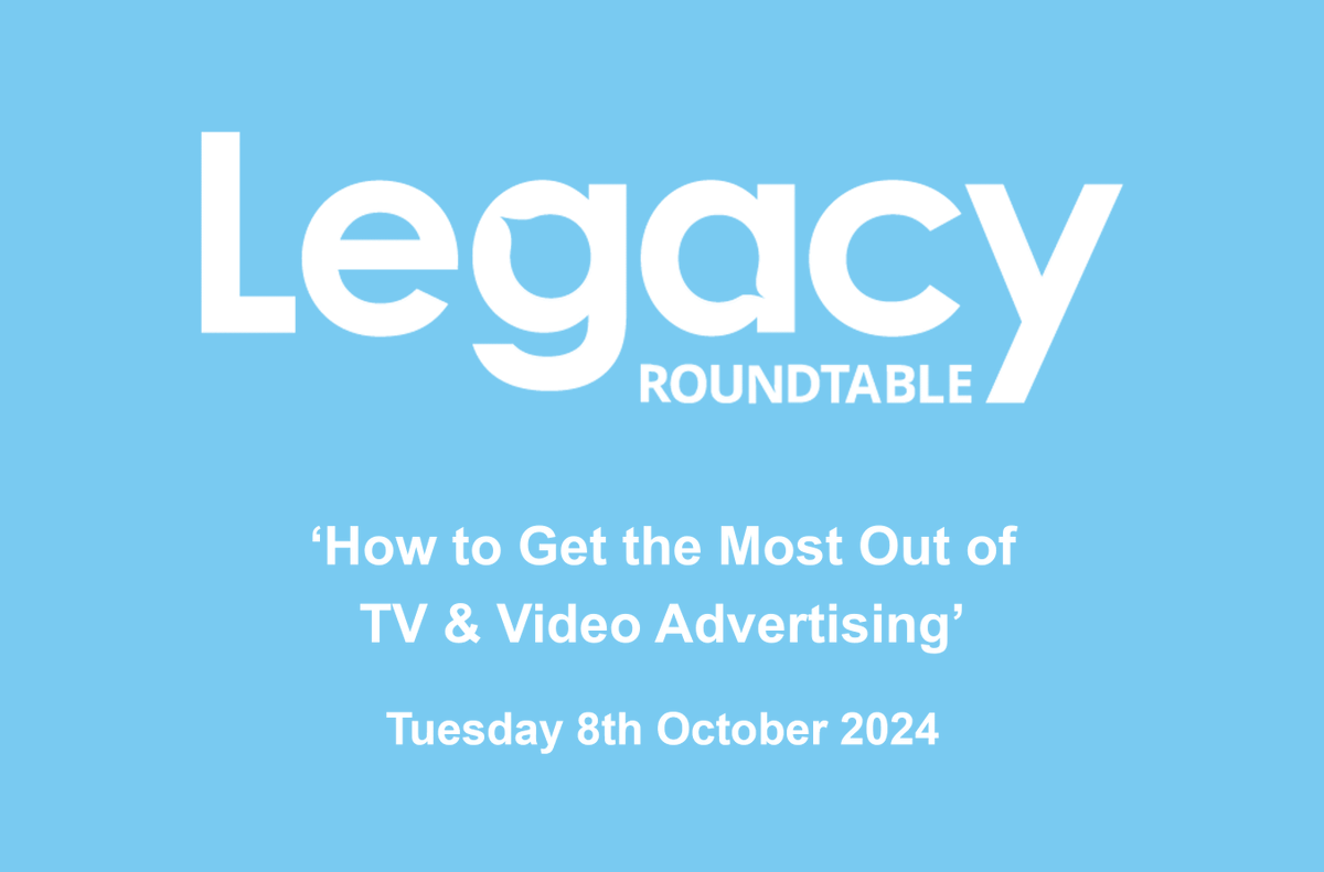 Join us next month for our Legacy Roundtable all about TV and video advertising. 📽️

Our expert panel will share their advice and experience of developing successful legacy videos to help you make the most of your future campaigns.💡

Register now: us02web.zoom.us/webinar/regist…