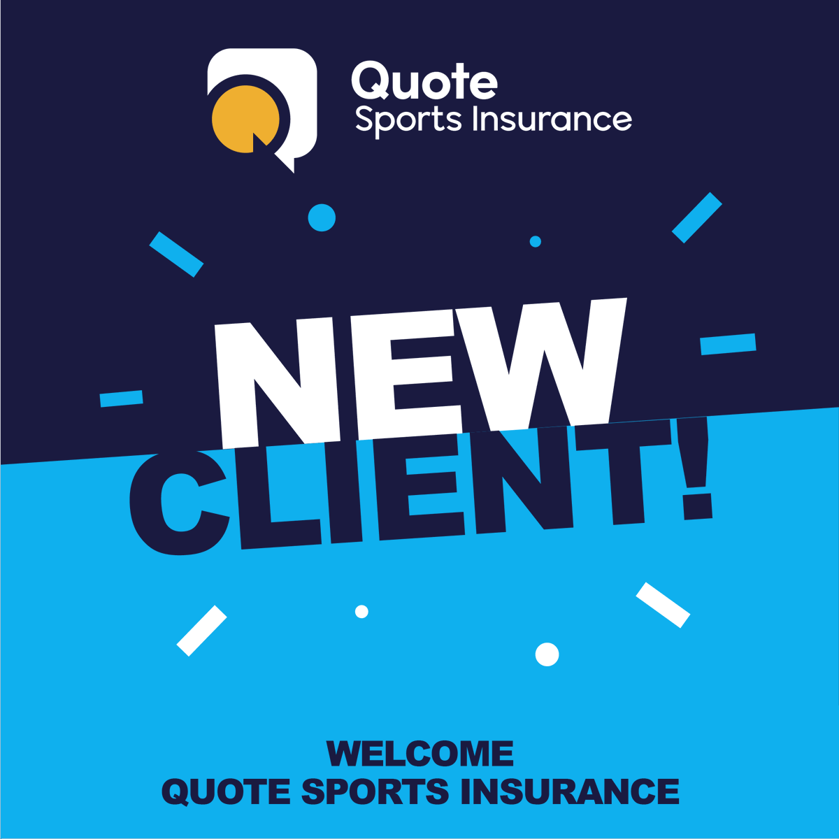 It's great to be working with Quote Sports Insurance on their digital marketing! #digital #marketing #agency #sports #insurance