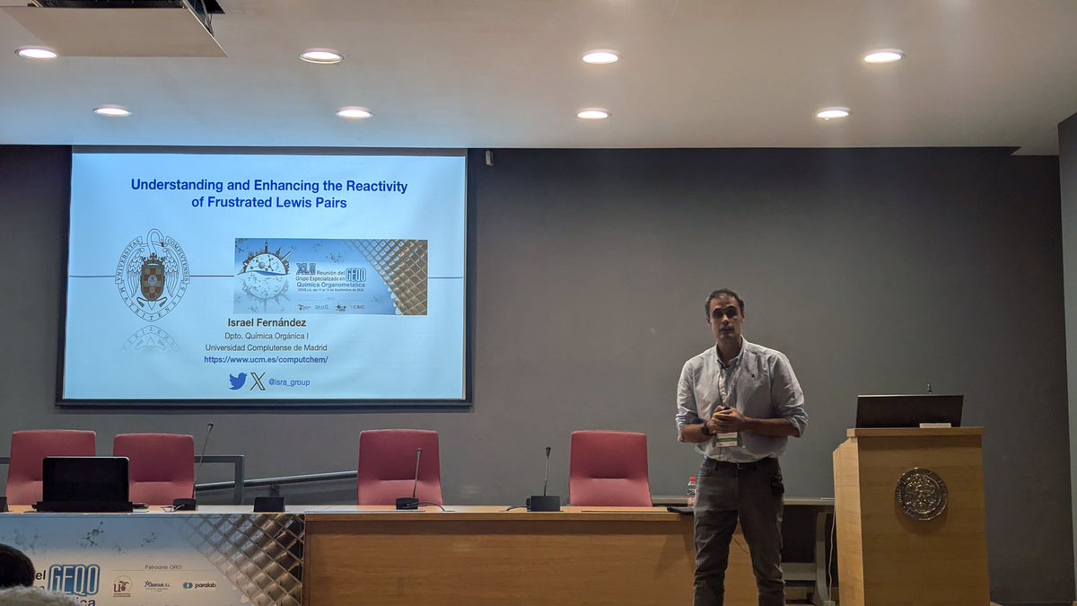 GEQOSevilla24 (@geqosevilla24) on Twitter photo Now is <a href="/isra_group/">Israel FernĆ”ndez Group</a> turn, <a href="/ChemEurope/">Chemistry Europe</a> Lecture! Thanks to <a href="/EurJIC/">EurJIC</a> for supporting us here at <a href="/GEQOSevilla24/">GEQOSevilla24</a> šš
<a href="/geqo_rseq/">GEQO RSEQ</a> Now is <a href="/isra_group/">Israel FernĆ”ndez Group</a> turn, <a href="/ChemEurope/">Chemistry Europe</a> Lecture! Thanks to <a href="/EurJIC/">EurJIC</a> for supporting us here at <a href="/GEQOSevilla24/">GEQOSevilla24</a> šš
<a href="/geqo_rseq/">GEQO RSEQ</a>