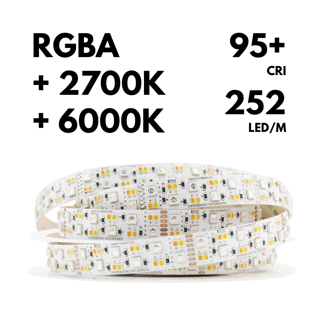 mossled's tweet photo. Engineered for exceptional brightness and colour accuracy, the FlexLED 252 boasts an unparalleled density of 252 LEDs per meter. Featuring a full RGBA spectrum with warm white and cool white, offering an ideal combination of ambiance and precision.

https://t.co/KjQPLhPP2J https://t.co/gVtAiDesSM