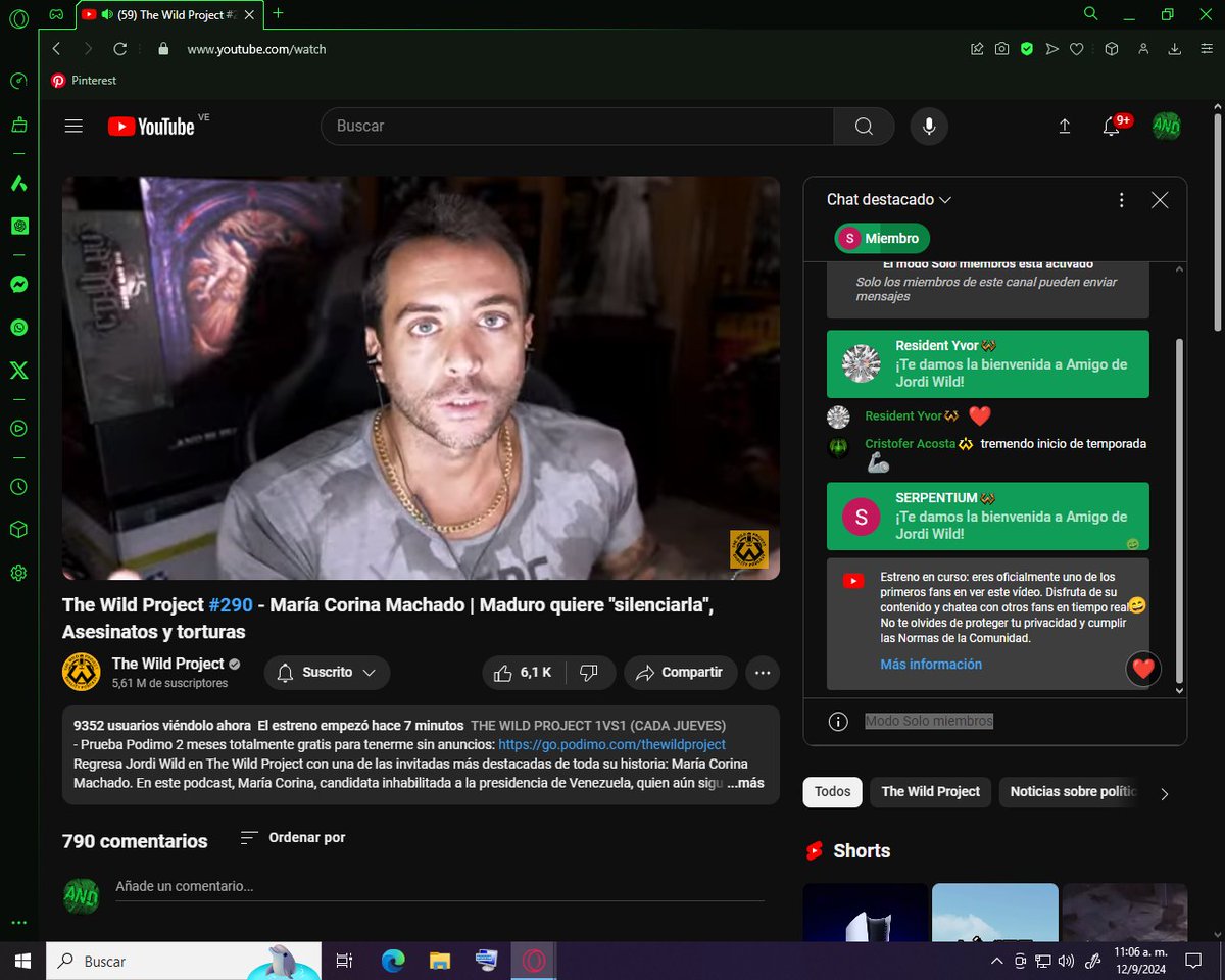 Blue_Nihilist4K's tweet image. #TheWildProject Con @MariaCorinaYA Ya empezó