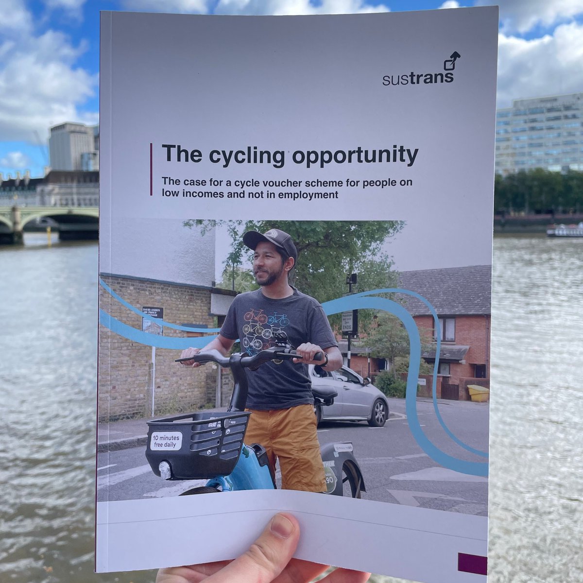 🤝 The new <a href="/Sustrans/">Sustrans</a> #CyclingOpportunity report proposes expanding Cycle to Work scheme to people on low incomes &amp; not in employment. 

"This would help 1000s of Londoners on low incomes who are missing out on the health &amp; wellbeing benefits cycling brings" ~ LCC CEO <a href="/TomFyans/">Tom Fyans (he/him)</a>
