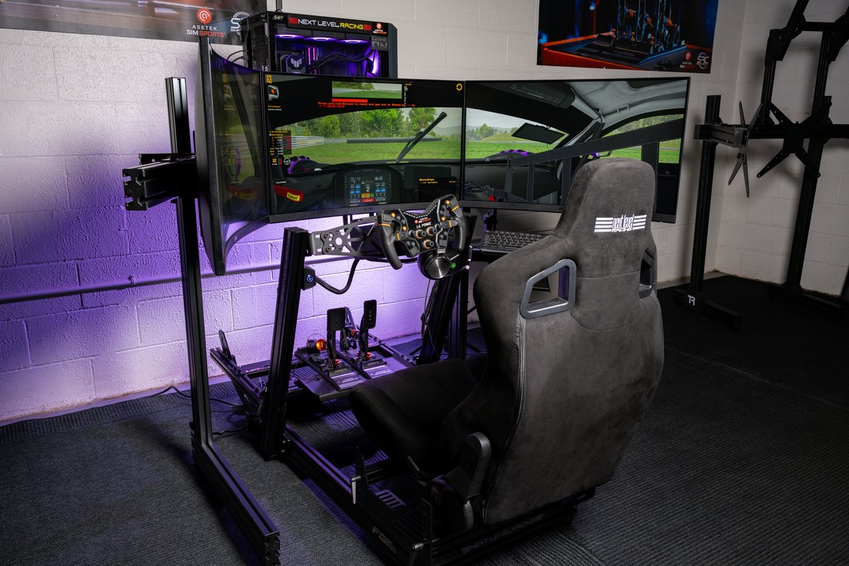 leiflill13's tweet photo. Asetek Simsports and Next Level Racing https://t.co/2XzfviAJON