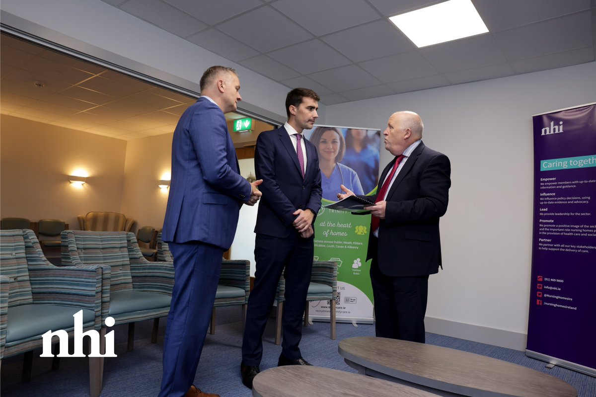 NursingHomesIre's tweet photo. We were pleased to meet Minister for Finance Jack Chambers TD earlier this morning, where CEO Tadhg Daly presented our 2025 Pre-Budget Submission. 

Urgent call for more Fair Deal funding to ensure sustainable care for our ageing population. 

👉 https://t.co/pUb0zdAYYU https://t.co/m2tru1CBvi