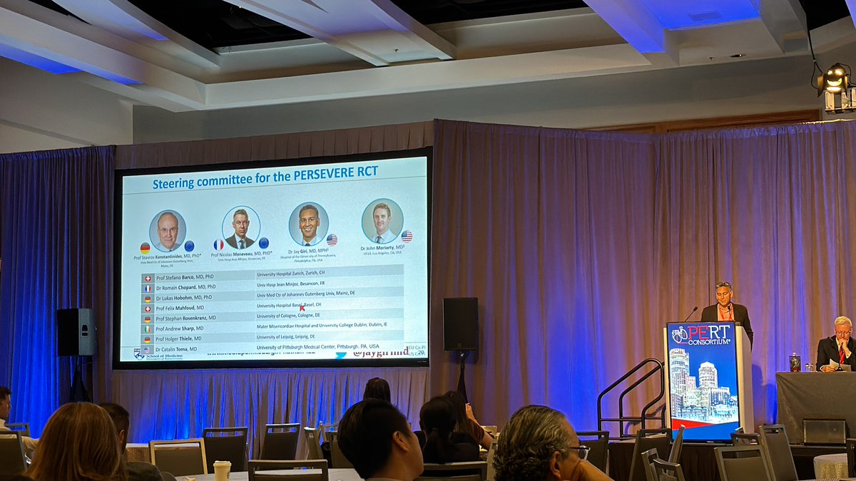 Brandon Hooks, D.O., FCCP (@drhooksdo) on Twitter photo <a href="/jaygirimd/">Jay Giri</a> shares what the latest data tells us about #Highrisk #PE patients. #PERT2024 We need RCTs to answer questions about standard of care. <a href="/PERTConsortium/">The PERT Consortium®</a> <a href="/jameshorowitzmd/">James Horowitz</a> <a href="/krosenfieldMD/">kenneth rosenfield</a> <a href="/drandrewsharp/">Andrew SP Sharp</a> moderates this critical discussion. <a href="/jaygirimd/">Jay Giri</a> shares what the latest data tells us about #Highrisk #PE patients. #PERT2024 We need RCTs to answer questions about standard of care. <a href="/PERTConsortium/">The PERT Consortium®</a> <a href="/jameshorowitzmd/">James Horowitz</a> <a href="/krosenfieldMD/">kenneth rosenfield</a> <a href="/drandrewsharp/">Andrew SP Sharp</a> moderates this critical discussion.