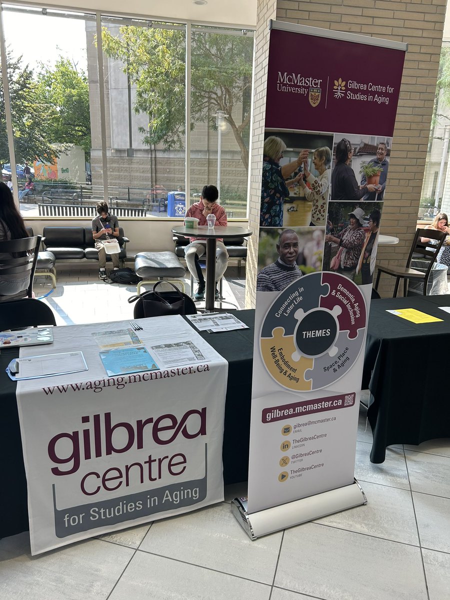 GilbreaStudent's tweet photo. Come visit the Gilbrea Centre table in MUSC  atrium to sign up for volunteer opportunities! 
@GilbreaCentre @GilbreaSHARE @McMasterU @McMasterHAS https://t.co/FNE3riwqRk
